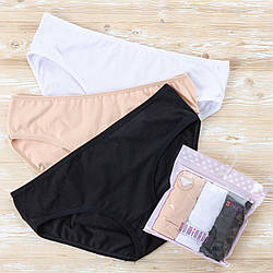 Набір жіночих трусів "Dominant" Full Brief. Розмір: XL. (3 шт/уп). Туреччина. (55000-20-XL)