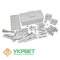 Набір хірургічний у металевій валізі KRUUSE