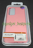 Чехол Silicone Case для Samsung A52 Розовый