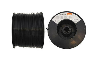Косильна струна Stihl кругла, чорна Ø 3,3 мм x 573 м, бобіна