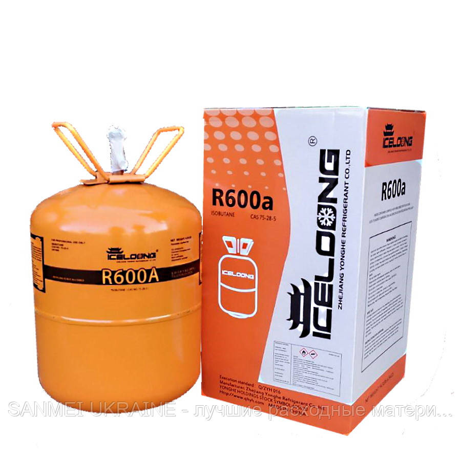 Фреон R600A / ізобутан Хладагент R-600A