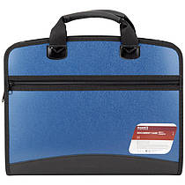Портфель пластиковий для документів А4 Axent 1621 синій, сумка