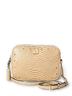 Сумка Victoria's Secret The Victoria Top Zip Crossbody Gold