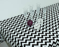 ТМ TAG Скатертину кухонні Зигзаг 120х150