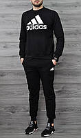 Мужской спортивный костюм Adidas logo | black