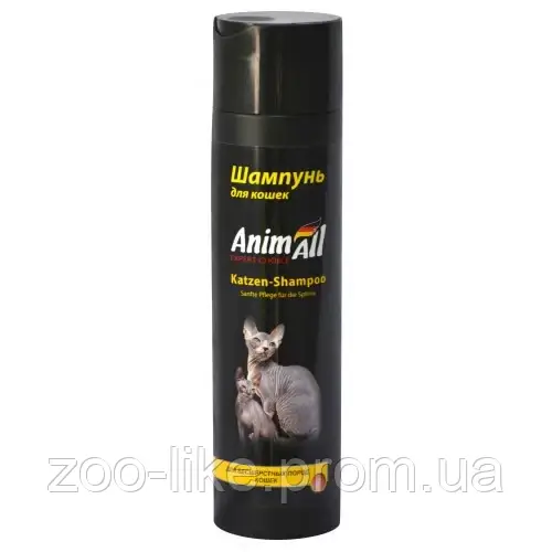 Шампунь AnimAll для кошек бесшерстных пород, 250 мл - фото 1 - id-p995013428