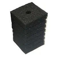 Фильтрующий материал Resun губка, средне пористая, 35ppi, 10х10х20см