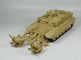 БМР-3М ВЕПР броньована машина розмінування 1/35 MENG SS-011, фото 5