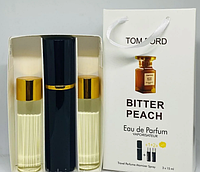 Подарунковий парфумерний набір Tom Ford Bitter Peach (Том Форд Бітер Піч) 3x15 мл