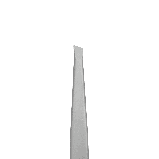 Пінцет для брів CLASSIC 12 TYPE 3 (широкі скошені кромки) (П-12) СТАЛЕКС, фото 3