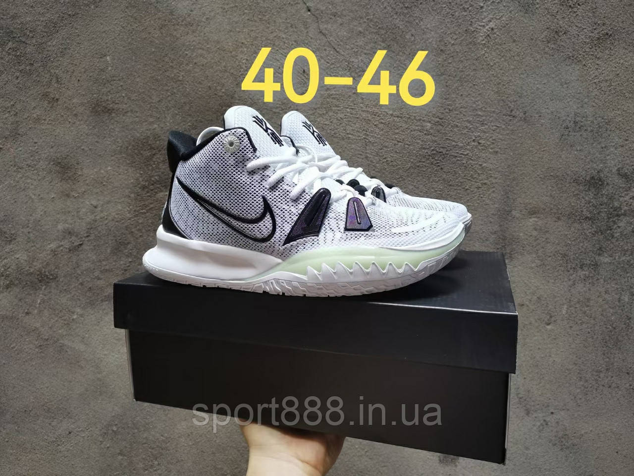 Eur40-46 Баскетбольні кросівки Кайрі Nike Kyrie 7  Brooklyn Бруклін