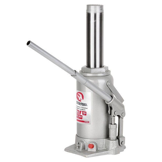 Домкрат столбик одноштоковый 30 т INTERTOOL GT0029