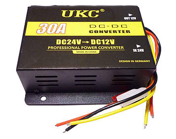 Перетворювач DС/DC 24V/12V 30A