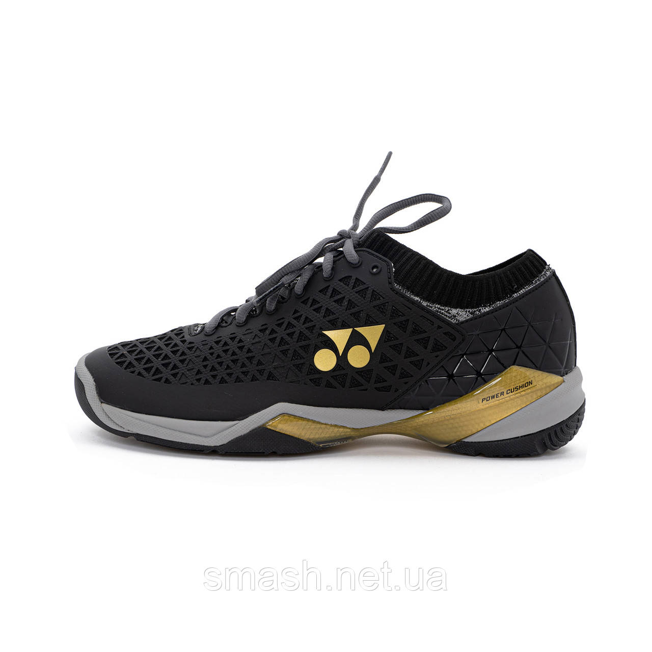 КРОССОВКИ ДЛЯ БАДМИНТОНА YONEX SHB-ECLIPSION Z MEN BLACK/GOLD - фото 2 - id-p1525427271