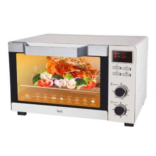 Електродуховка VINIS VO-5017B (конвекц., піца, вертел, подсв., гриль)