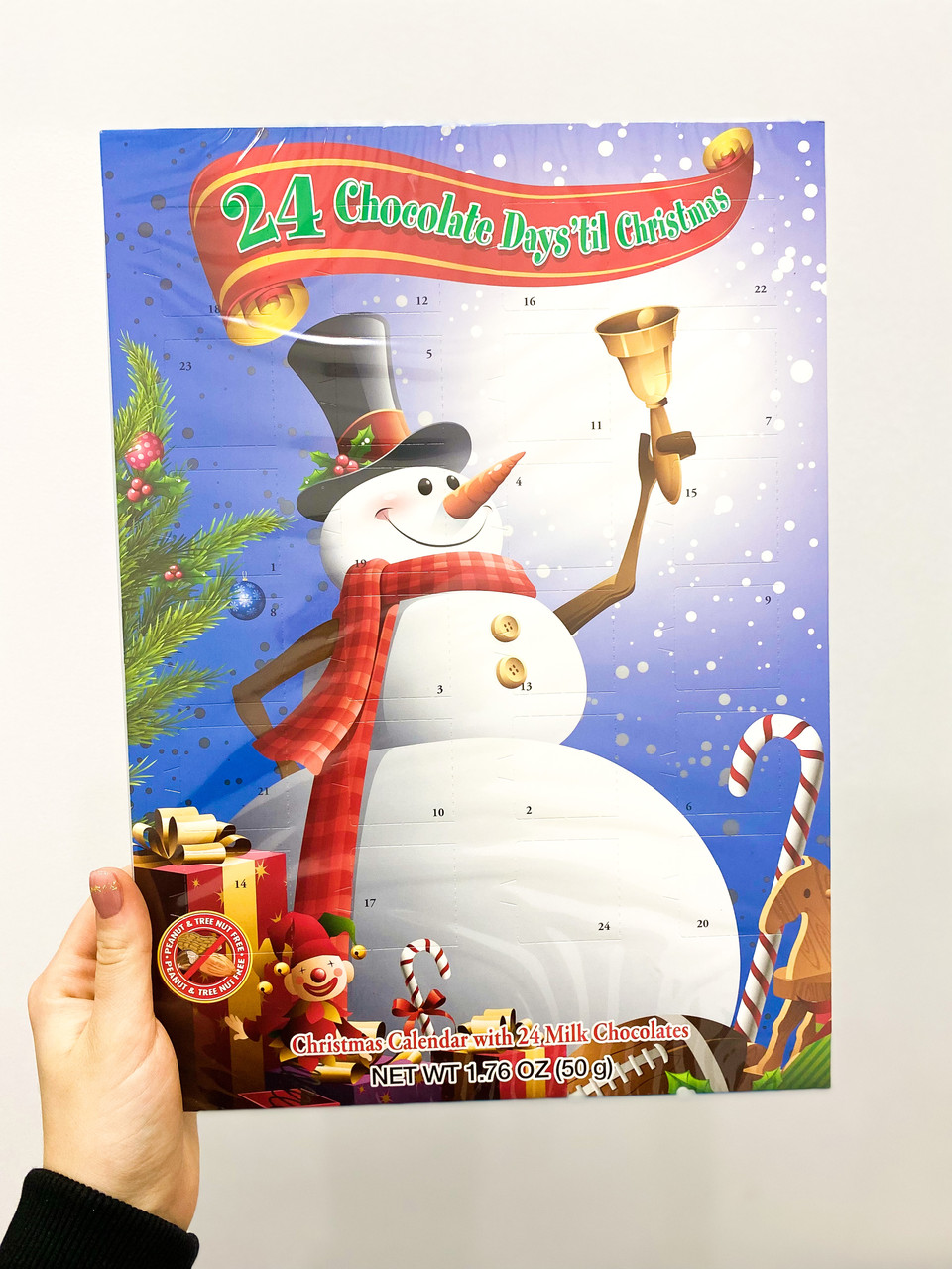 Адвент календар Alberts Advent Calendar (Сніговик) 50g