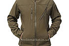 🔥 Костюм Soft Shell "Куртка + Штани" (Олива) (непромокальний костюм, тактичний, МНС, МНС), фото 4