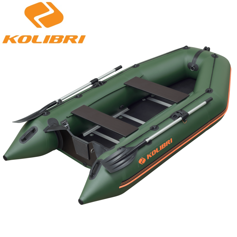 Лодка надувная Kolibri КМ-330D с фанерным пайолом - фото 1 - id-p1525469012