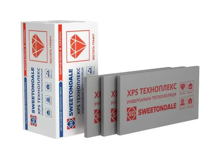 Купить Экструдированный пенополистирол XPS ТЕХНОПЛЕКС плита 1180*580*50 ...