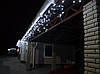 Вулична гірлянда бахрома 4,5 м*0,7 м, 100 LED, білий +Flash, фото 4