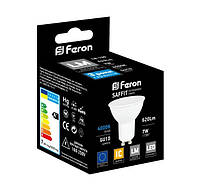 Світлодіодна лампа Feron LB196 GU10 7W 4000К