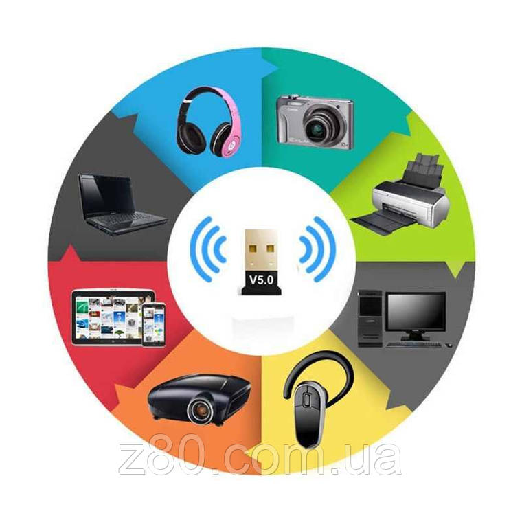 Адаптер Bluetooth 4.0 USB дворежимний, фото 2