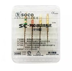 файли Soco SC-Pro 2018 Lite NiTi, асорті, 25 мм