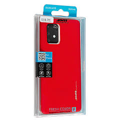 Силіконовий чохол SMTT для Samsung S10 Lite 2020 Red