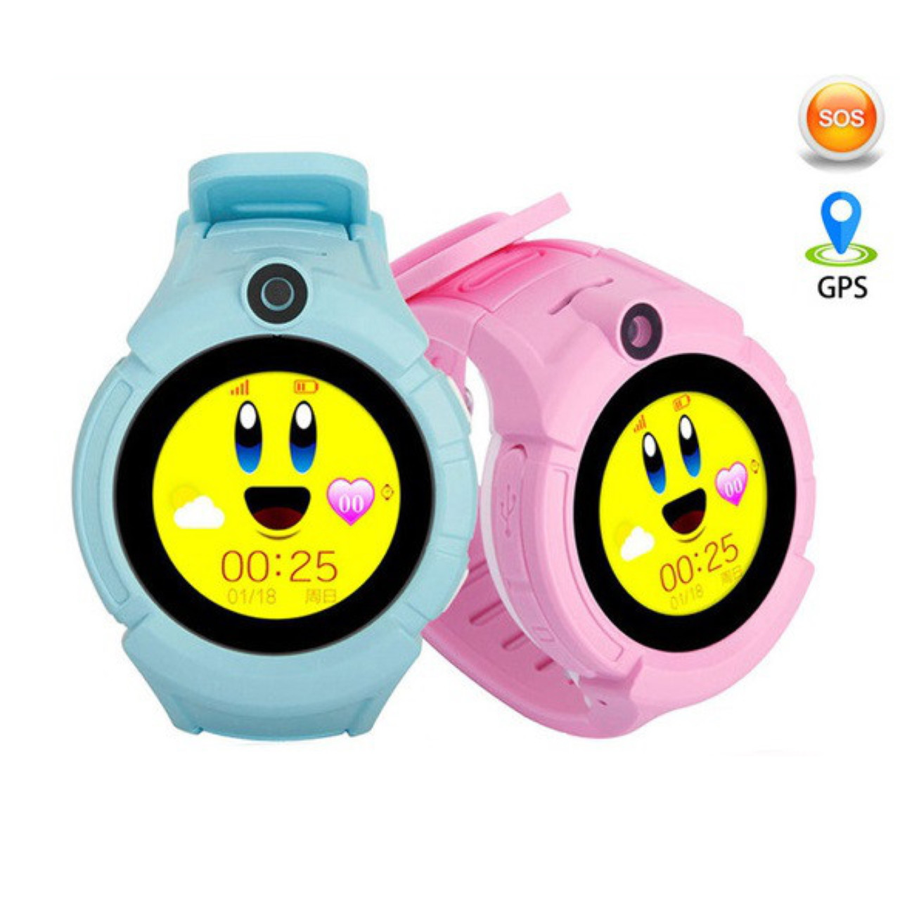 Умные Детские Часы Smart Baby Watch A17 с GPS Трекером Наручные Смарт ...