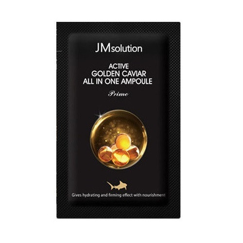 JMsolution Active Golden Caviar Nourishing Mask Тканинна маска з золотом та ікрою