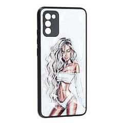 Накладка Prisma Ladies New Samsung A02s,  White