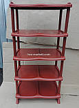 Полиця для взуття 5 ярусів еліф Туреччина, фото 8