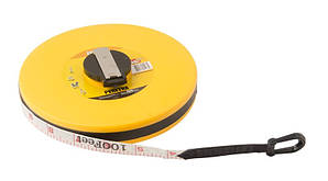 Рулетка MASTERTOOL 30 м 13 мм полотно із скловолокна 69-3013