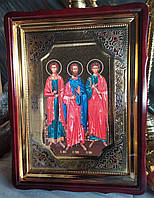Святые мученики Инна, Пинна, Римма икона 53х40см