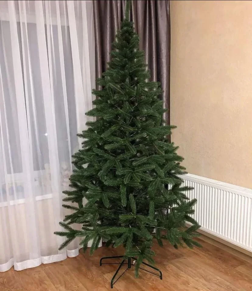 Ялинка штучна лита Президентська 1.5м зелена, фото 1
