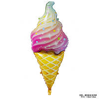 Фольгированный шар "Мороженое в рожке" 42 х 95 см
