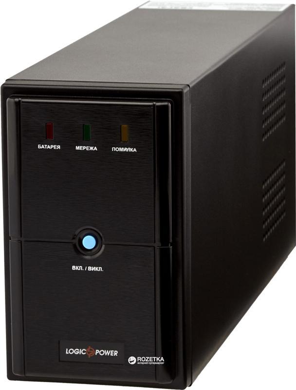 ДБЖ LogicPower LPM-U825VA, Lin.int., AVR, 2 x євро, USB, метал