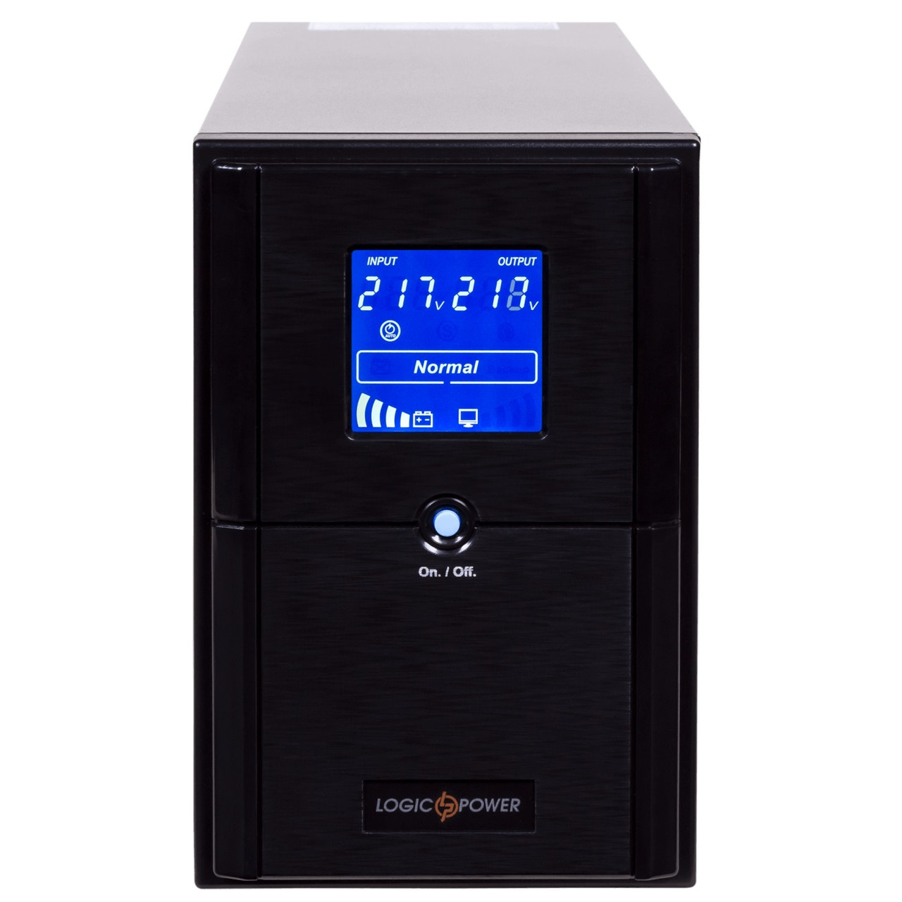 ДБЖ LogicPower LPM-UL1100VA, Lin.int., AVR, 3 x євро, USB, метал
