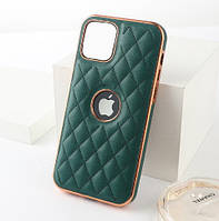 Розкішний м'який чохол Premium Lambskin case для Apple Iphone XR Green