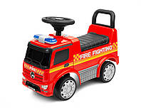 Машинка для катания Caretero (Toyz) Mercedes Пожарная Red