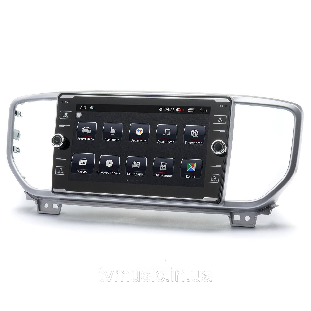Штатна магнітола PRIME-X 22-599/8K KIA Sportage (KM) 2008-2010