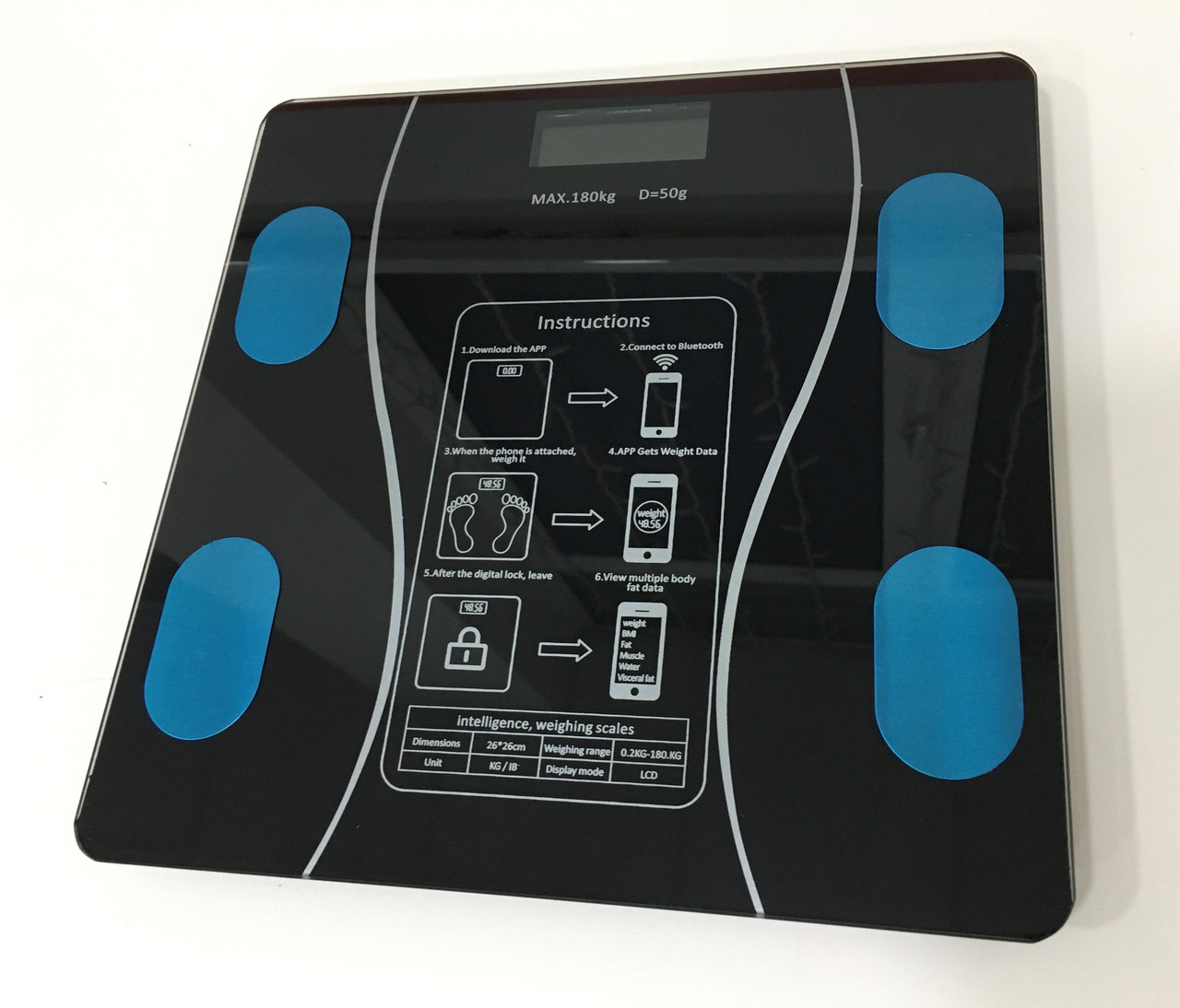 Розумні підлогові електронні ваги з додатком