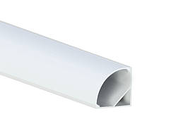 Алюмінієвий профіль для світлодіодної стрічки кутовий 2 метра АЛ-06 білий