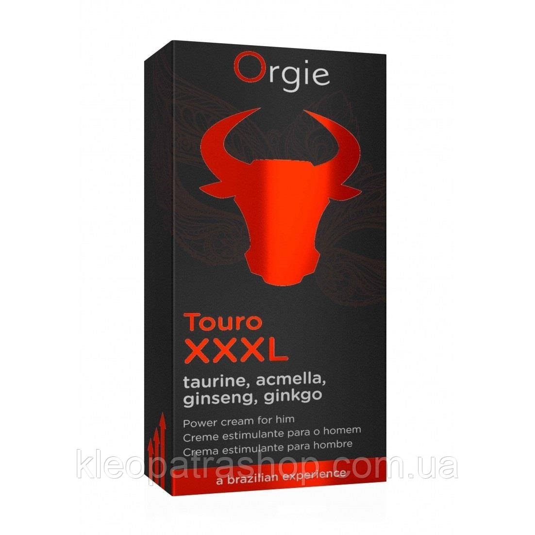 Крем пролонгатор Orgie Touro XXXL erection cream 15 ML