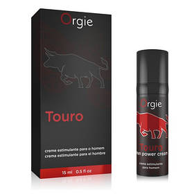 Крем для покращення ерекції Orgie Touro Erection Cream with taurina 15 ml