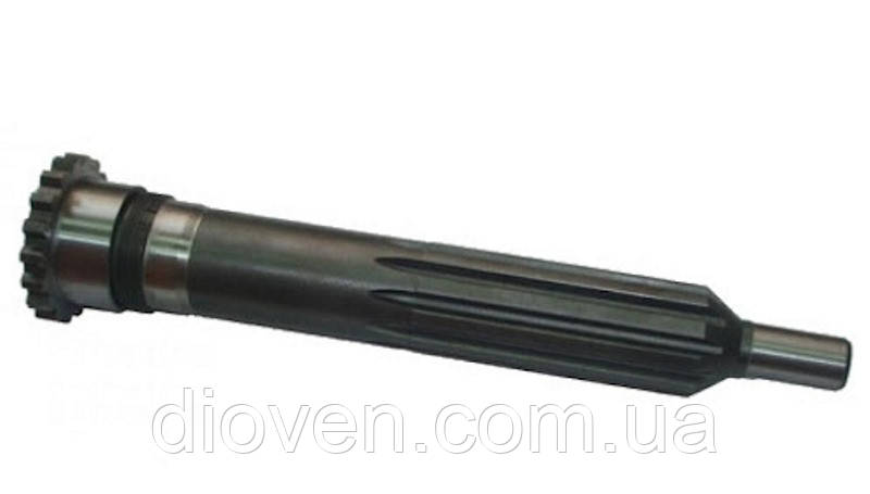 Вал КПП Fast Gear первинний L = 375 mm МАЗ 12JS200TA, 9JS135A, 9JS150TA під стопорне кільце (Арт.