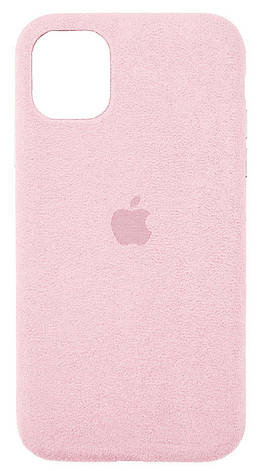 Чохол-накладка ALCANTARA Case Full для iPhone 12 Pro Max 6.7" Рожевий (100533), фото 1