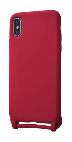 Чохол-накладка WAWE Lanyard Case для iPhone X/ XS 5.8'' Рожевий (252220), фото 1
