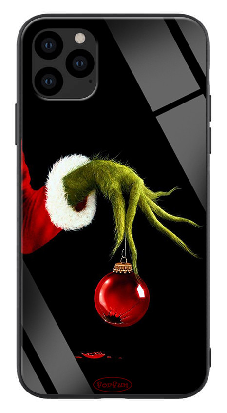 Чохол-накладка ForFun для iPhone 11 Pro Max 6.5" Грінч Чорний (649248)