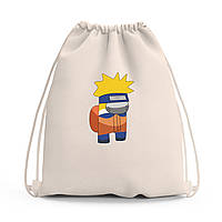 Сумка для взуття Амонг Ас Наруто (Naruto Among Us) сумка-рюкзак дитячий (10428-2424)